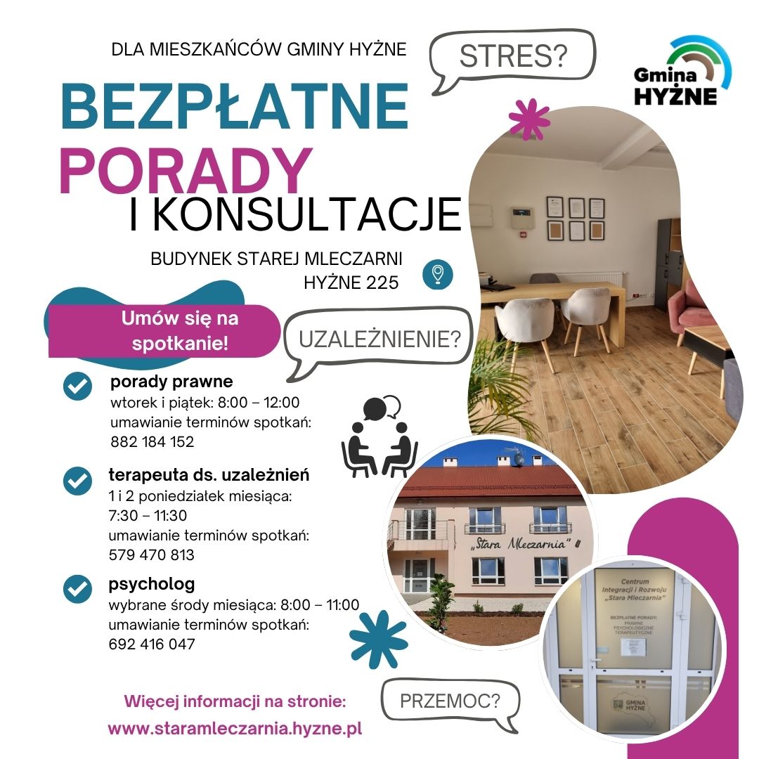 You are currently viewing Konsultacje ze specjalistami – Centrum Integracji i Rozwoju „Stara Mleczarnia”